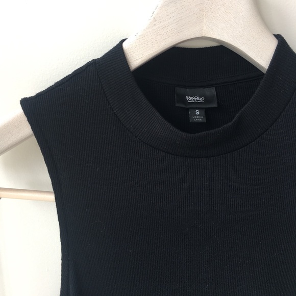 Mossimo - Sleeveless Flowy Mock Turtleneck Tunic - Picture 4 of 5